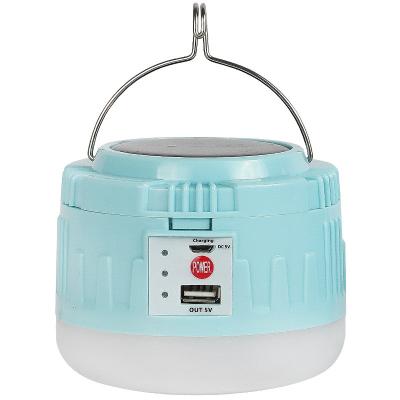 China Outdoor led camping light portable solar powered solar lanterns rechargeable battery bluetooth emergency led tent lamp for sale