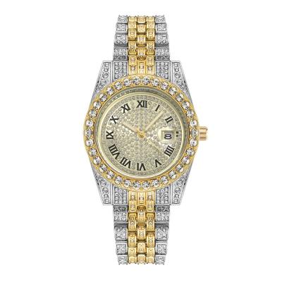 China Diamond Women Watches Luxury Brand Full Rhinestone Women's Calendar Calendar Wristwatch Female Relogio Clock for sale