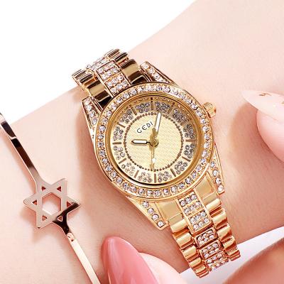 China Water Resistant Goldie Gedi New Style Trend Women's Watch Rome Measurement Steel Band Wrist Watch Fashion Casual Women's Business for sale