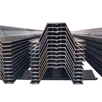 China Industrial Various Widely Used Q235 Q345 Larssen Cold Rolled Z Type Steel Sheet Pile for sale