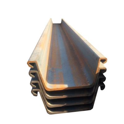 China Industrial Cold Formed Hot Rolled U Type Larsen Steel Sheet Piles For Cofferdam for sale