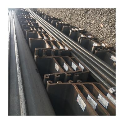 China Tradition Used for river diversion and control S355jr 12m Q235 hot-rolled U/Z steel sheet pile for sale