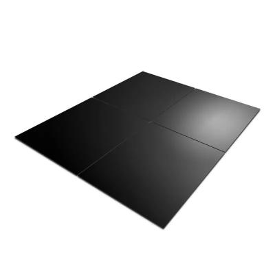 China Suitable For Wall Decoration Foshan Factory 304 Jet Black Titanium Colored Hairline Finish Stainless Steel Sheet For Door Booth Decoration Anti Fingerprint for sale