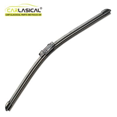 China Flat Soft Wiper Blade Frameless Type Auto Wiper With Special Connector WB-F027 for sale