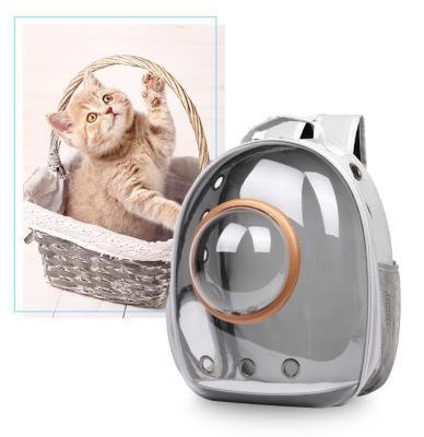 China Waterproof Breathable Transparent Pet Stored Space Capsule Dog Cats Small Increasing Portable Pet Moving Carrier Bag for sale