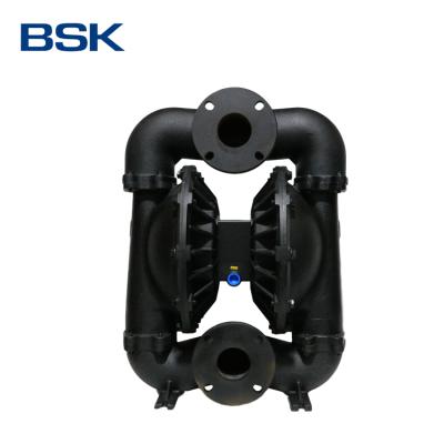 China Cast Iron Automotive Industry BSK High Flow 903 LPM Pneumatic Slurry Waste Oil Pump Self Priming Pneumatic Pumps for sale