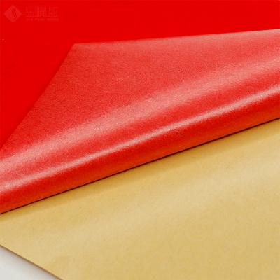 China Handmade flock paper for box with adhesive for sale