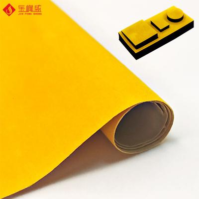 China Tear-Resistant Customize Flock Fabric Flock Roll High Quality Nonwoven Paper Material for sale