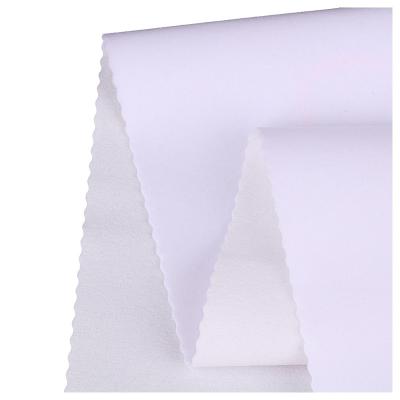 China Best Selling Long White Pile Tear-Resistant Flocked Spunlace Non Woven Fabric For Ring Box For Jewelry for sale