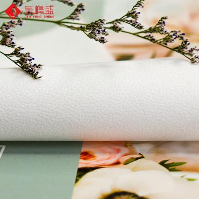 China Wholesale White Tear-Resistant Hog Pile Velvet Fabric PP Flock Fabric For Glass Jewelry Box for sale