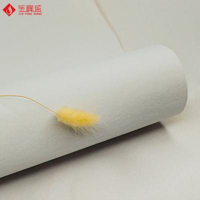 China Factory Supplier Tear-Resistant White Pig Pile Velvet Lining Fabric Velvet For Lining Jewelry Box for sale