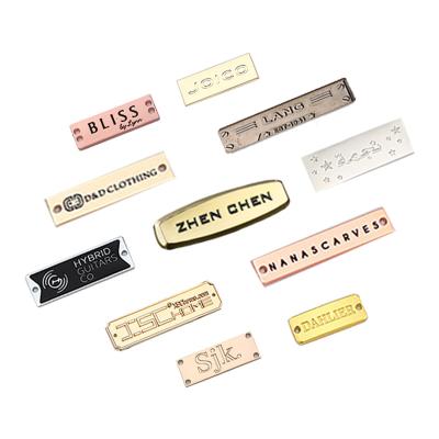 China Handbag Hardware Garment Accessories Metal Tag Handbag Hardware Bag Parts Zinc Alloy Metal Plate Accessories for sale