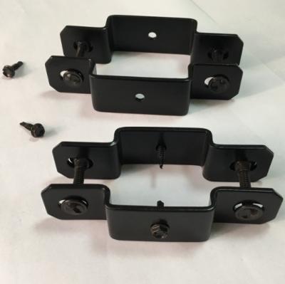 China Industrial Pressed Steel Barrier Bracket / Barrier Straight Clips / Barrier Bracket / Liner Bracket for sale