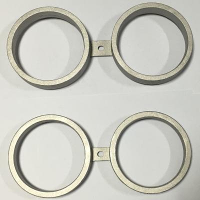 China Modern Die Casting Aluminum Fence Double Rings / Cast Aluminum Double Rings for sale