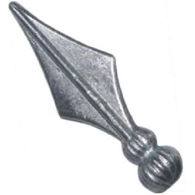 China Modern Forged Steel Barrier Spears/Steel Finials for sale