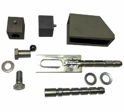 China Easily Assembled Door Hinge Device / Door Clip For Chemical Sealing for sale