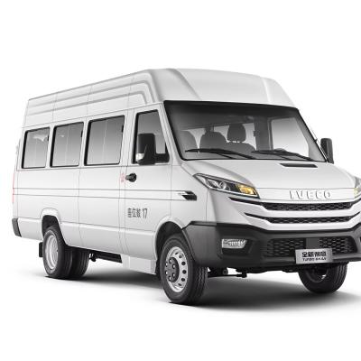 China Front 4 Rear 4 radar 17seat MPV for Iveco diesel commercial vehicle for sale