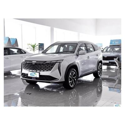 China Ontdek de Gas-Electric Hybrid Boyue L Compact Car van Geely met donkere interieurkleur Te koop