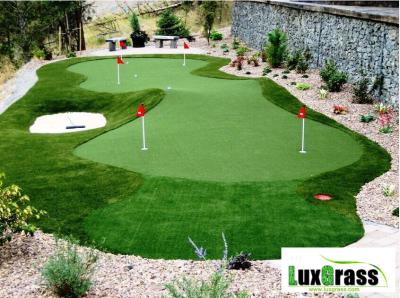 China synthetic grass for backyard putting green for sale