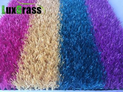 China Artificial Grass With Shock Pad Grassland Kids Playing Putting Coloured Sports for sale