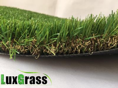 China 4 Colors Landscaping Snythetic Artificial Grass 3 / 8 Inch Carpet Outdoor for sale