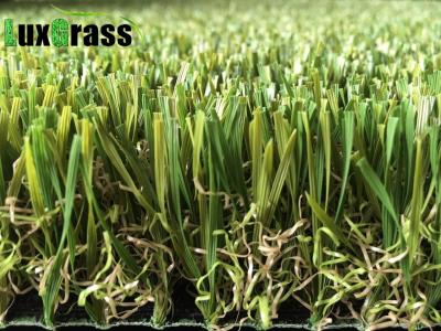 China Fullness Surface Emerald Green Artificial Grass Turf For Outdoor count for sale