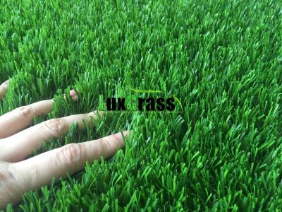 China C Shape Landscape Artificial Grass PU Coating  Fake Grass beautiful realistic looking artificial grass for sale