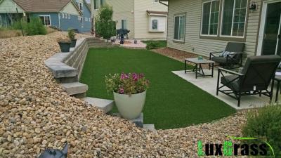 China Backyards Artificial Grass No Heavy Metal Landscaping Artificial Turf for sale