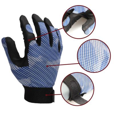 China Leather Touch Screen Mechanic Tooling Gloves Protective Breathable Safety Wear Resistant Gloves Handling Work Gloves for sale