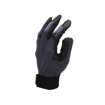 China Wholesale Leather Touch Screen Mechanic Tooling Gloves Protective Safety Hand Gloves for sale