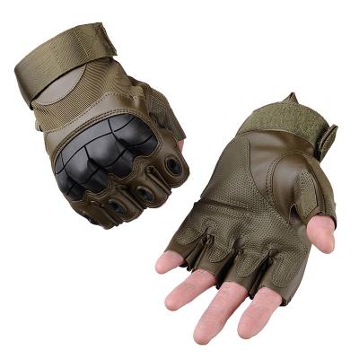 China Motorcycle Anti Slip Fashion Anti Slip Tactical Gloves Safety Breathable Black Non-slip Wear Resistant Outdoor Military Gloves for sale