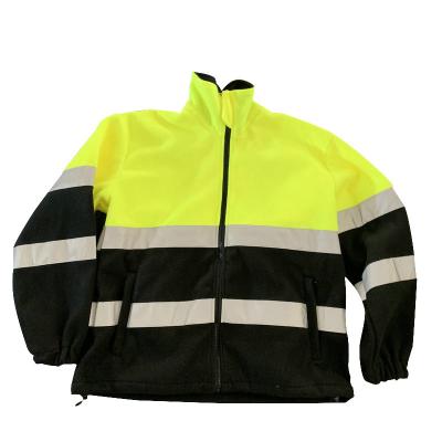 China INSTANT Warm High Work Safety Construction Site Construction LED Visibility Reflective Clothing Road Traffic Warning Safety Reflective Jacket for sale