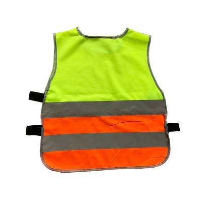 China High Quality LED SNAPSHOT Child Safety Warning Safety Guard High Visible Custom Logo Reflective Barring Vest Clothing for sale