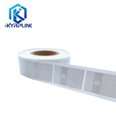 China Long Range Factory Passive 40x15mm Label Inlay Monza R6/R6-P UHF RFID Reading Dry Tag For Asset Tracking for sale