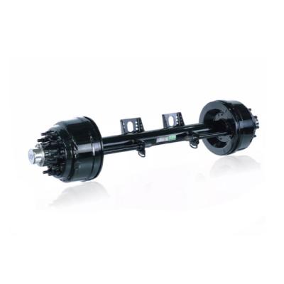 China Small Boat Trailer Truck Heavy Duty Trailer Wheel Hub Axle Used Service Tandem Axle for sale