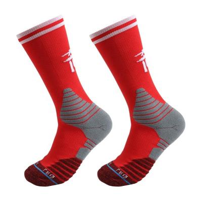 China Soft Performance Antibacterial Cotton Basketball Custom Men Sports Sock for sale