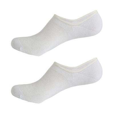 China Antibacterial Solid Men's Mesh Socks Invisible Summer Men Ankle Socks Breathable Thin Boat Socks for sale