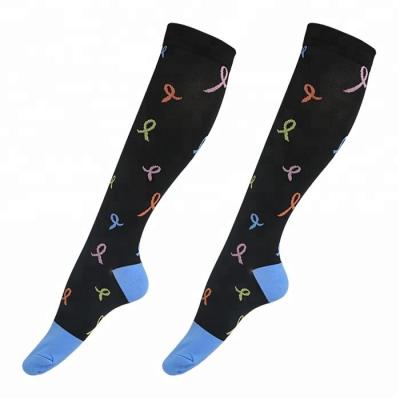 China Antibacterial Packed Novelty Pressure Compression Socks Sports Baseball Sock for sale