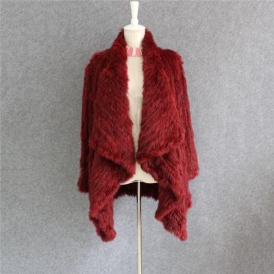 China Custom Knitting Scarf Rex Cape Party Fashion.Elegant Real Fur Shawl Rabbit Fur Ponchos for sale