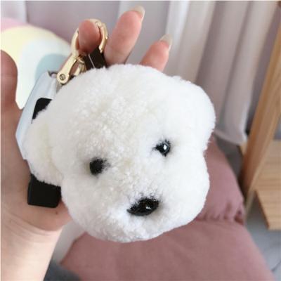 China Plush Key Chain Soft Feel Key Chain Gifts Custom Leather High Quality Promotional Kids Key Chain Soft Animal Cute Plush Dog Toy Key Chain for sale