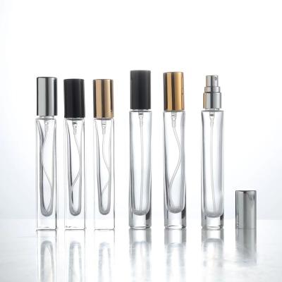 China Perfume Cosmetic Empty Glass Bottles 10ml Atomizer Highest Quality Mini Spray Cologne Refillable Decant for sale