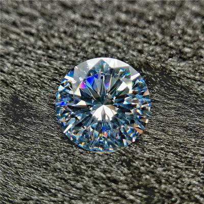 China High Quality Color Set Or Fire Round Machine Cut Single Cut White Round Zircon China Synthetic Diamond 16Heart 16 Arrowsr for sale