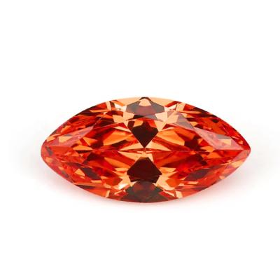 China Color Set Or Fire Wholesale Marquise Shape CZ Zircon Loose Stones for sale