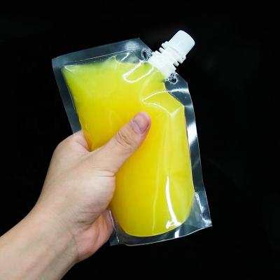 China 250ML Honey Bee Pouch Moisture Proof Plastic Bag Stand Up Pouch With Spout For Honey Bee for sale