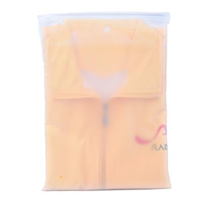 China Recyclable Custom Plastic Mailing Zipper E-commerce Cloth Underwear Ziplock Packaging Bags for sale