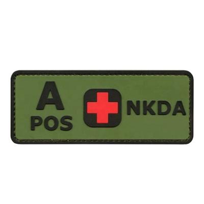 China Durable Custom Rubber 3D Logo Label PVC Embossed Engraved Rubber Patch for sale