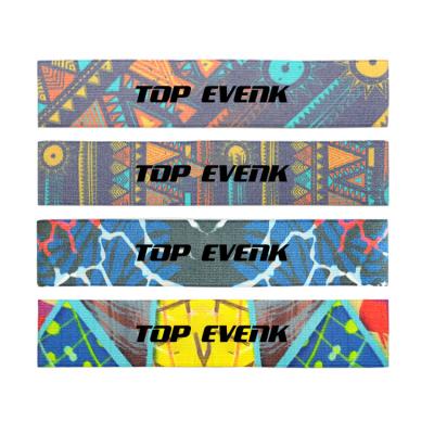 China EVENK TOP EVENK Yoga Gym Exercise Hip Leg Mini Loop Non Slip Thick Fabric Durable Custom Printed Home Resistance Bands With Logo for sale