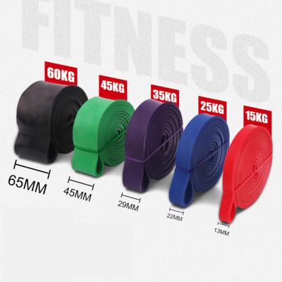 China High Quality Eco-friendly Latex Pull Up Aid Band Fitness Exercise Resistance Bands Set for sale