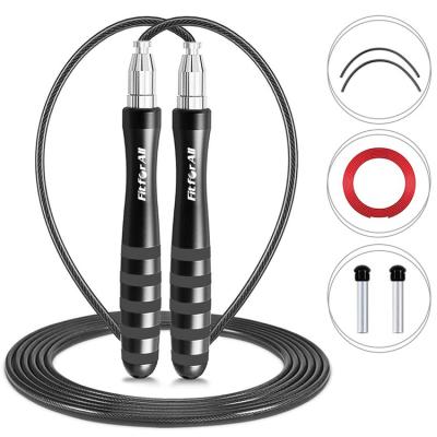 China High Quality Professional Aluminum Fitness Rope Self-locking Jump Rope Adjustable Length High Speed for sale