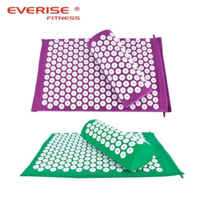 China Acupressure Mat Manufacturers Spike Therapy Acupressure Mat Eco Friendly Natural Canvas Eco-Friendly Premium Set for sale